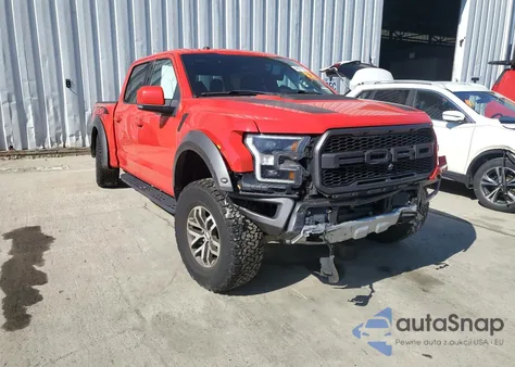 2018 Ford F150 Raptor из США, поврежденный, VIN 1FTFW1RG8JFB92877